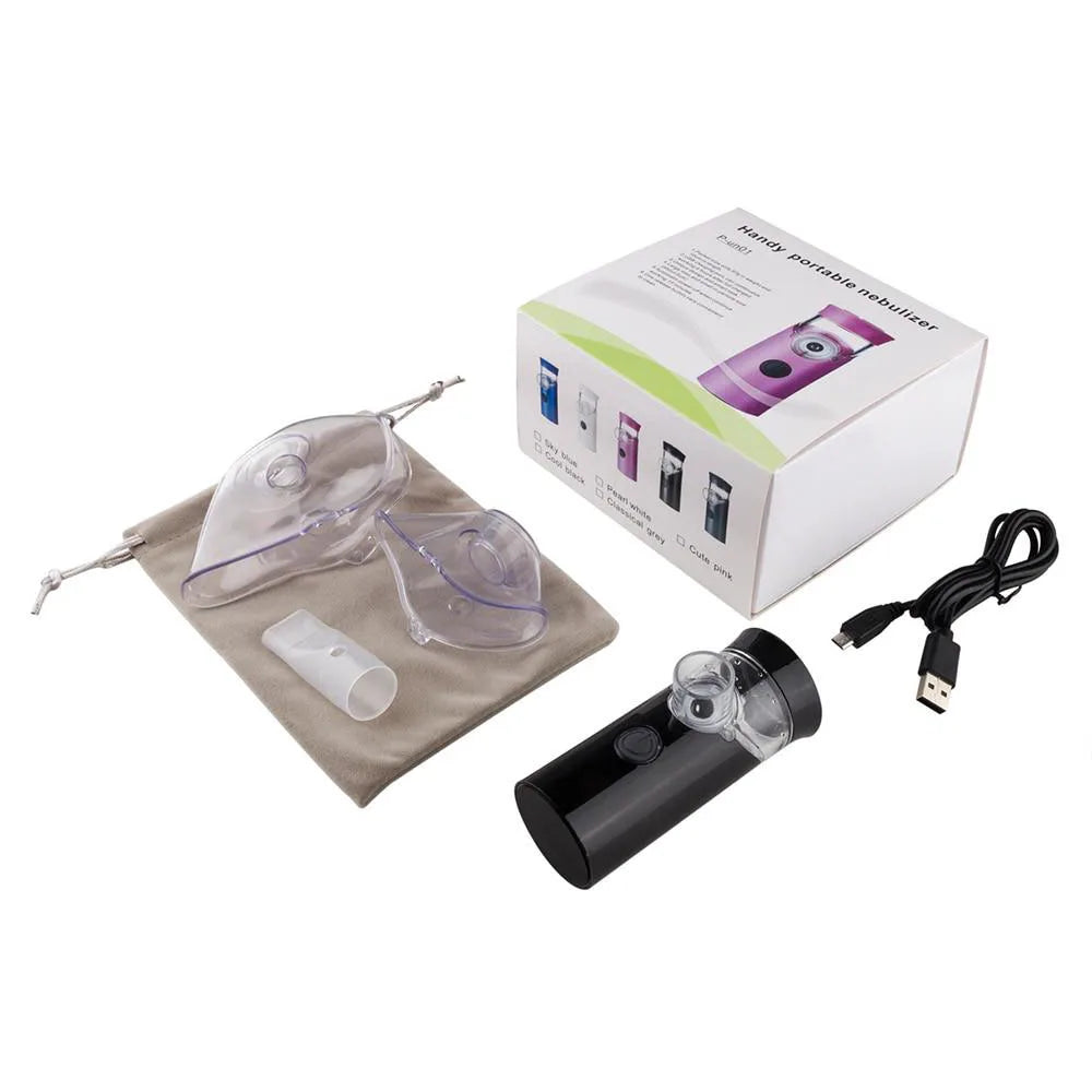 Portable Ultrasonic Nebulizer, Quiet USB Rechargeable Mist