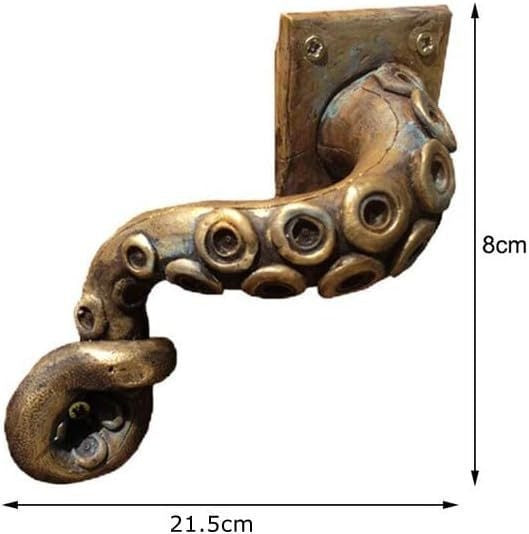 Octopus Door Handle for Steampunk Statement Interiors