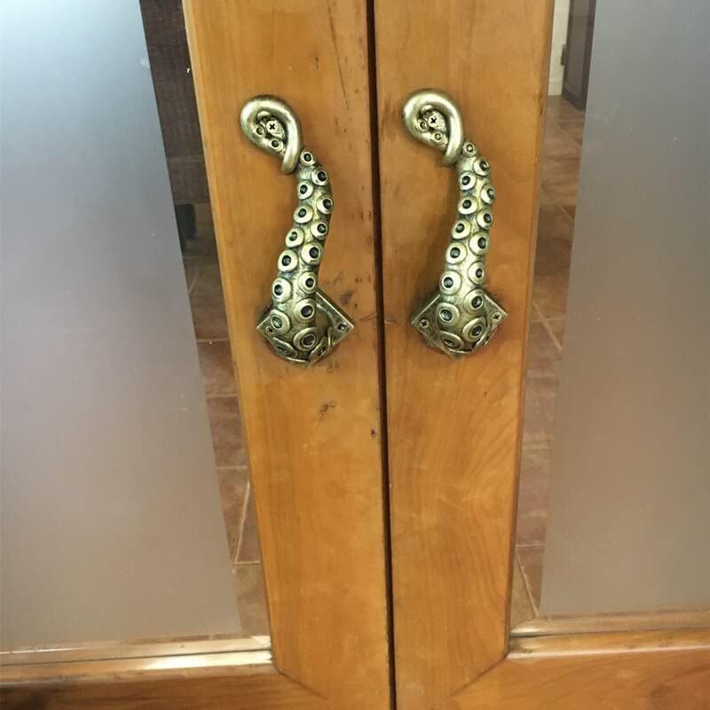 Octopus Door Handle for Steampunk Statement Interiors