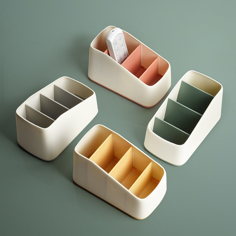 Remote Control Desk Organizer for Tidy Dorm Surfaces
