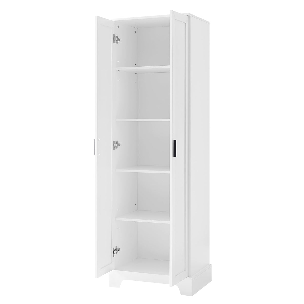 Bathroom Storage Cabinet with Doors and Adjustable Shelves