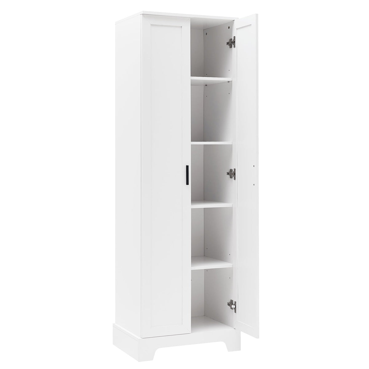 Bathroom Storage Cabinet with Doors and Adjustable Shelves