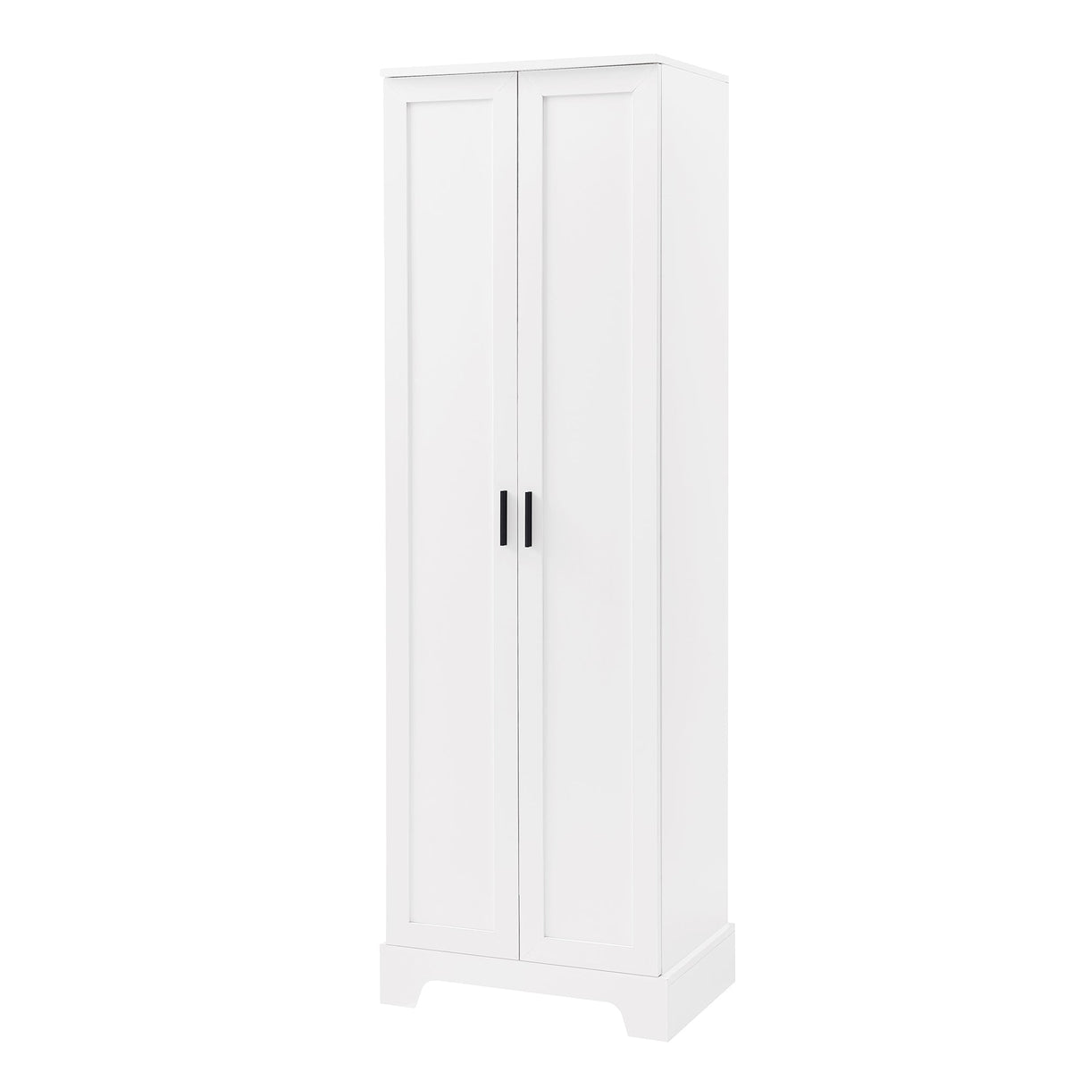 Bathroom Storage Cabinet with Doors and Adjustable Shelves