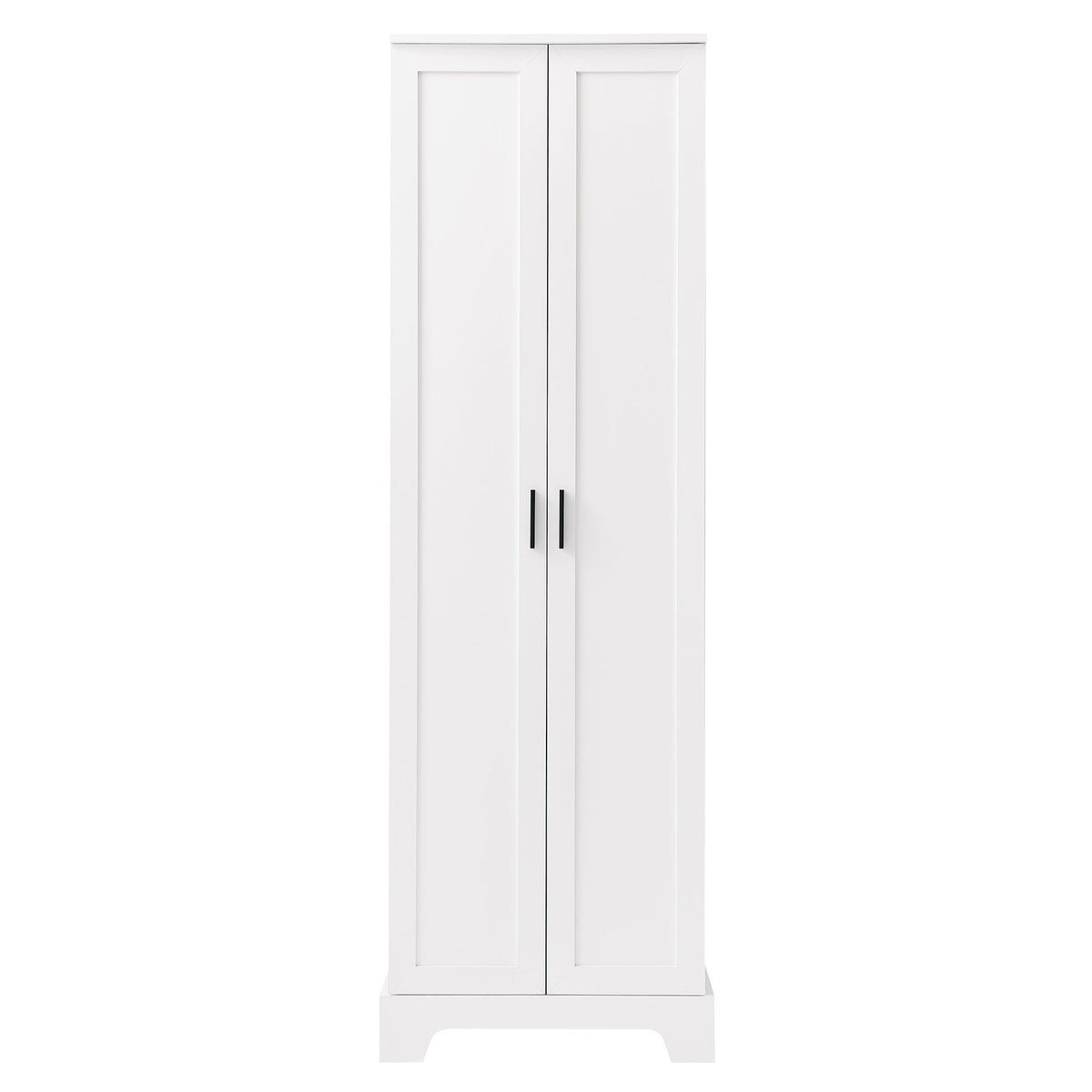 Bathroom Storage Cabinet with Doors and Adjustable Shelves