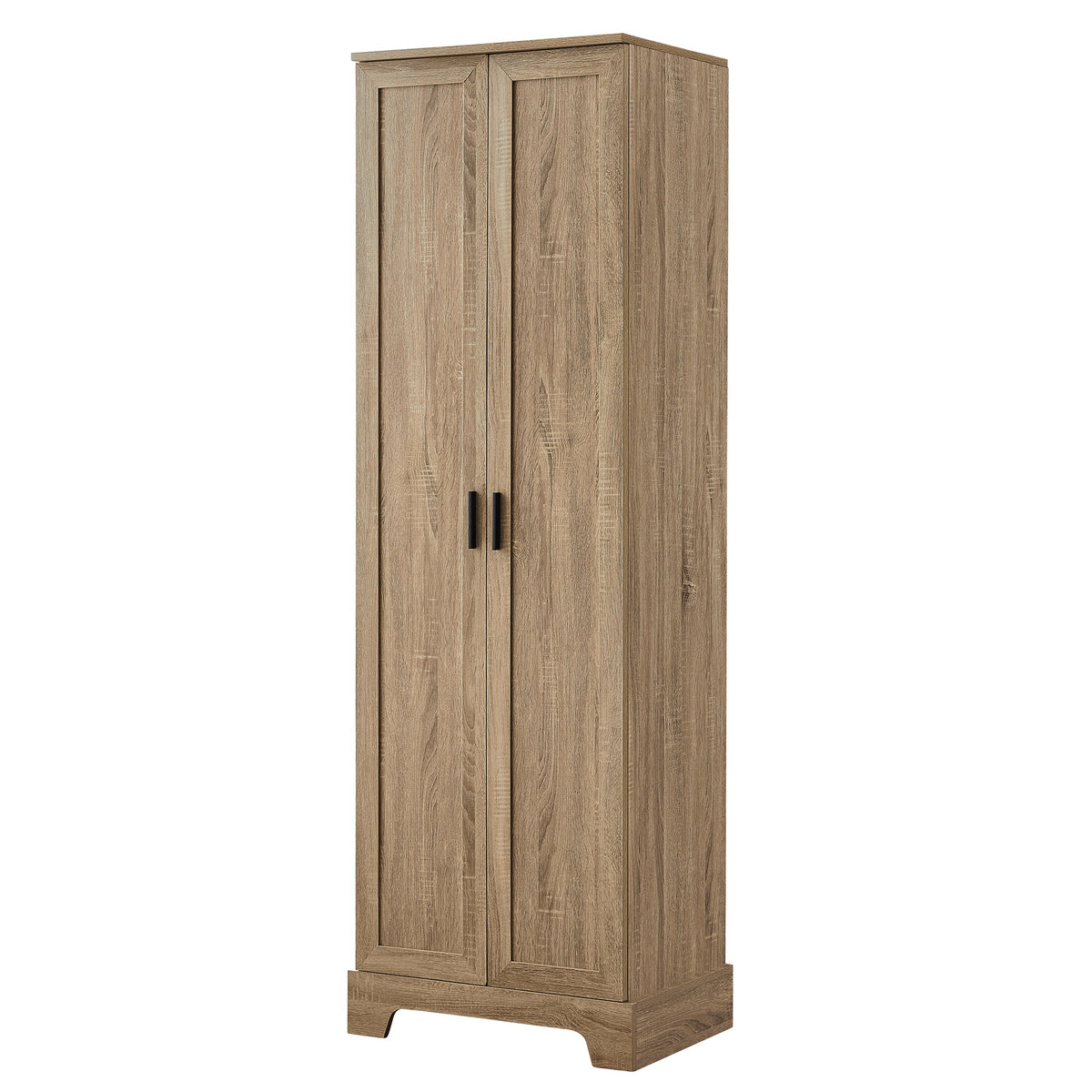 Two-Door Bathroom Storage Cabinet with Adjustable Shelves
