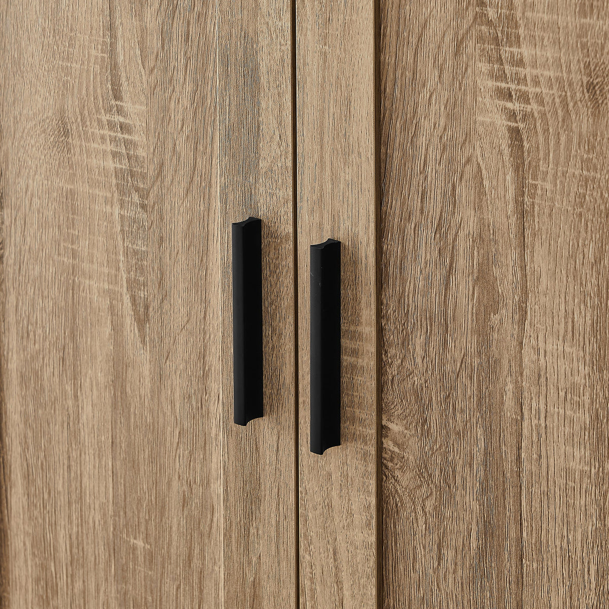 Two-Door Bathroom Storage Cabinet with Adjustable Shelves