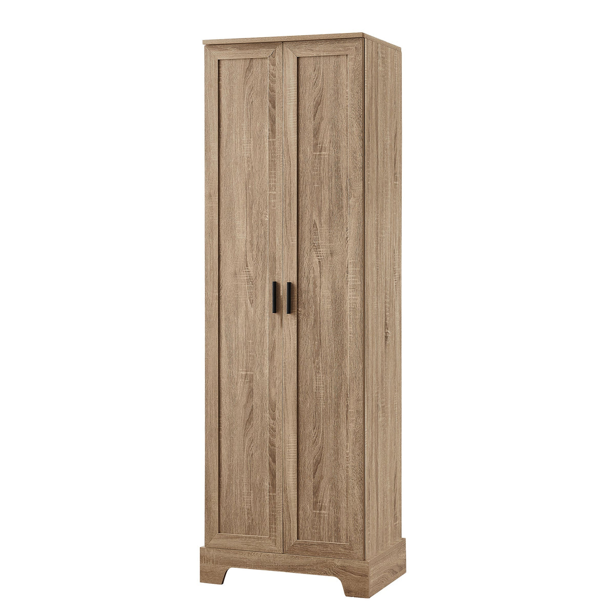 Two-Door Bathroom Storage Cabinet with Adjustable Shelves