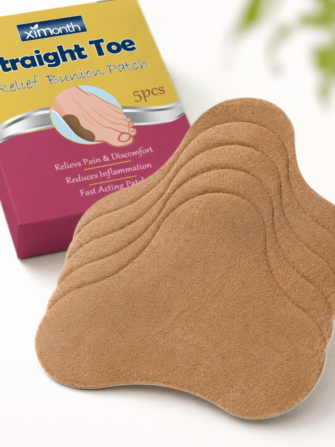 Bunion Relief Patch Set — Fast Pain & Swelling Relief, Wear