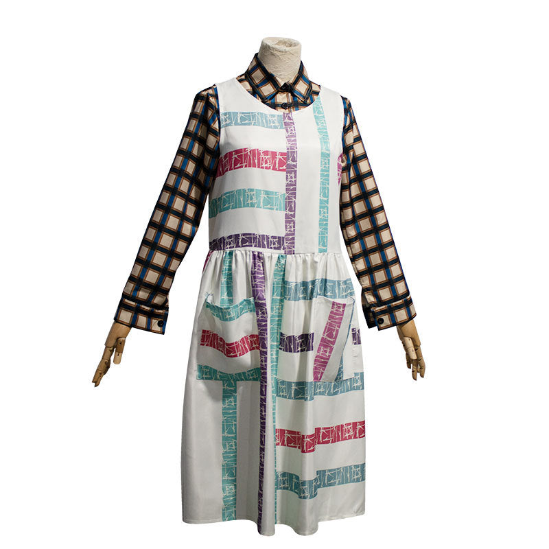 Stranger Things Cosplay Dress Shirt Set Retro Look