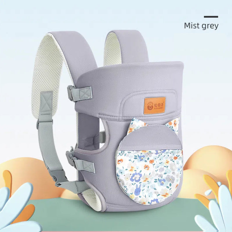 Baby Carrier for Hands-Free Breathable Front Carrying
