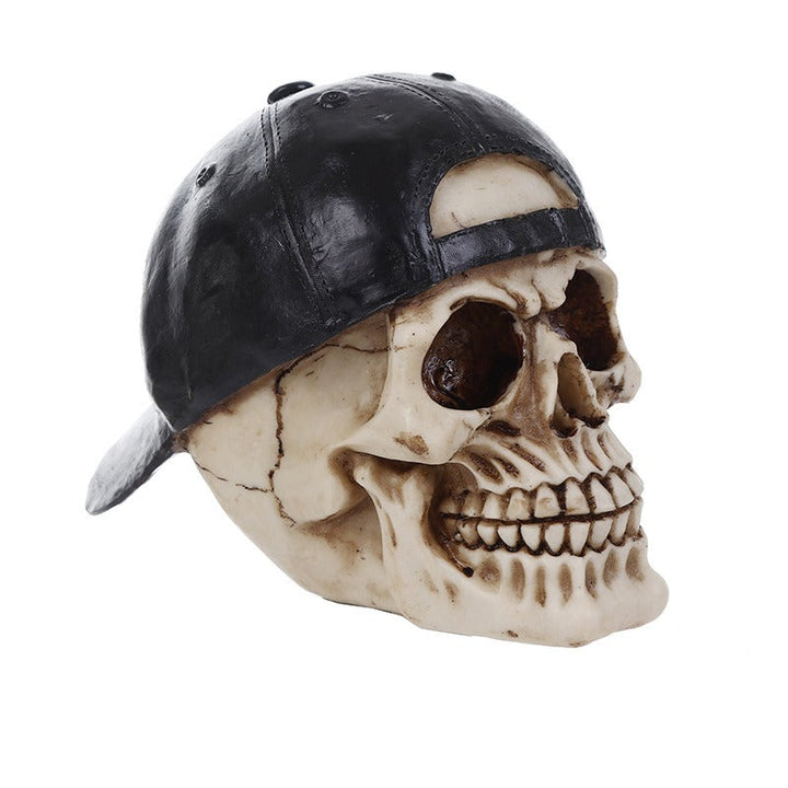 Street Dance Skull Ornament, Gothic Streetwear Decor
