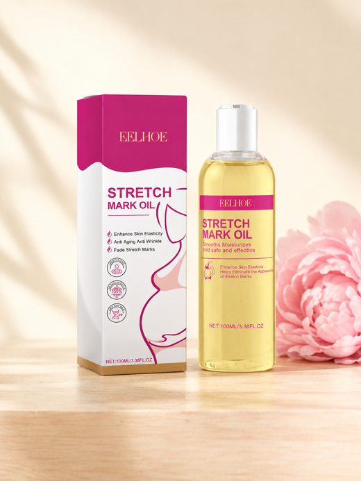 Stretch Mark Oil — Fade Marks and Restore Elasticity