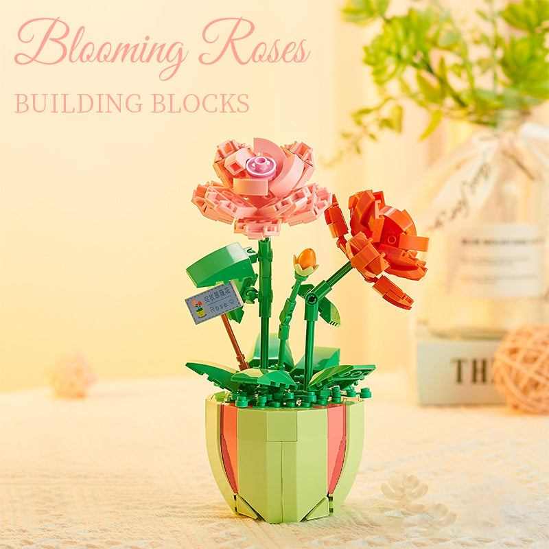 Succulent Building Blocks for Colorful Desktop Decor