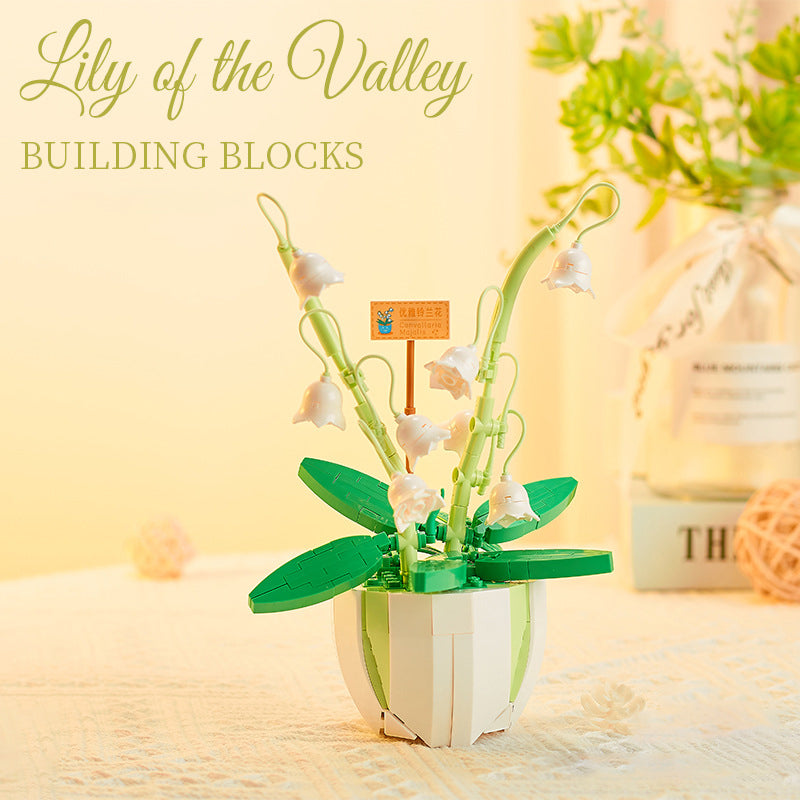Succulent Building Blocks for Colorful Desktop Decor