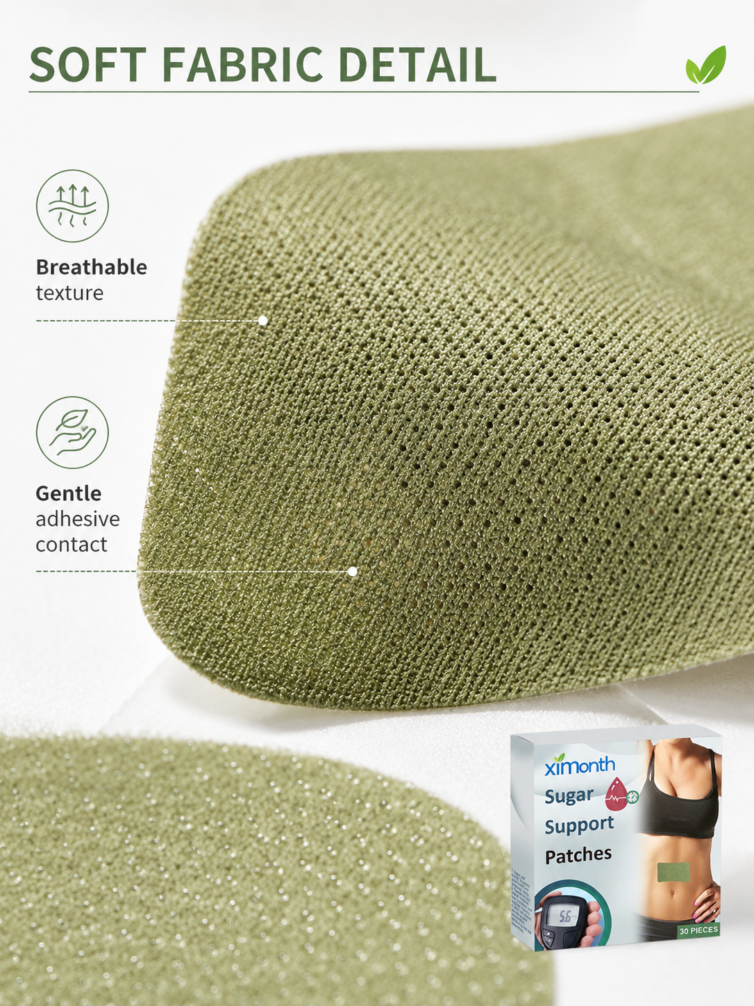 Sugar Support Transdermal Patches — Balanced Blood Sugar
