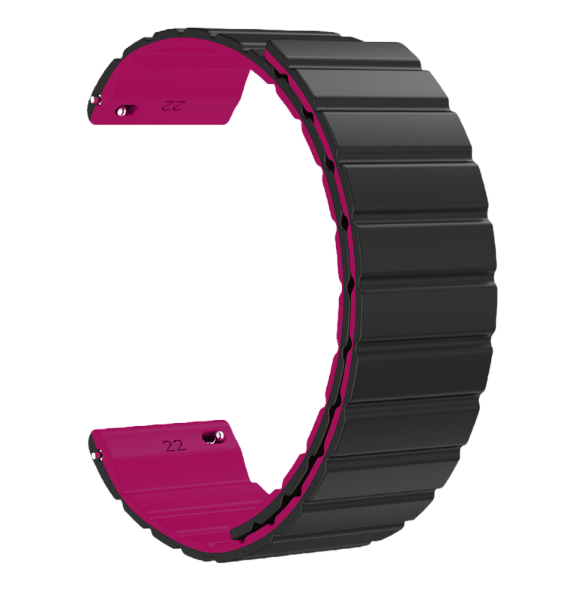 Magnetic Silicone Watch Strap for Huawei & Samsung