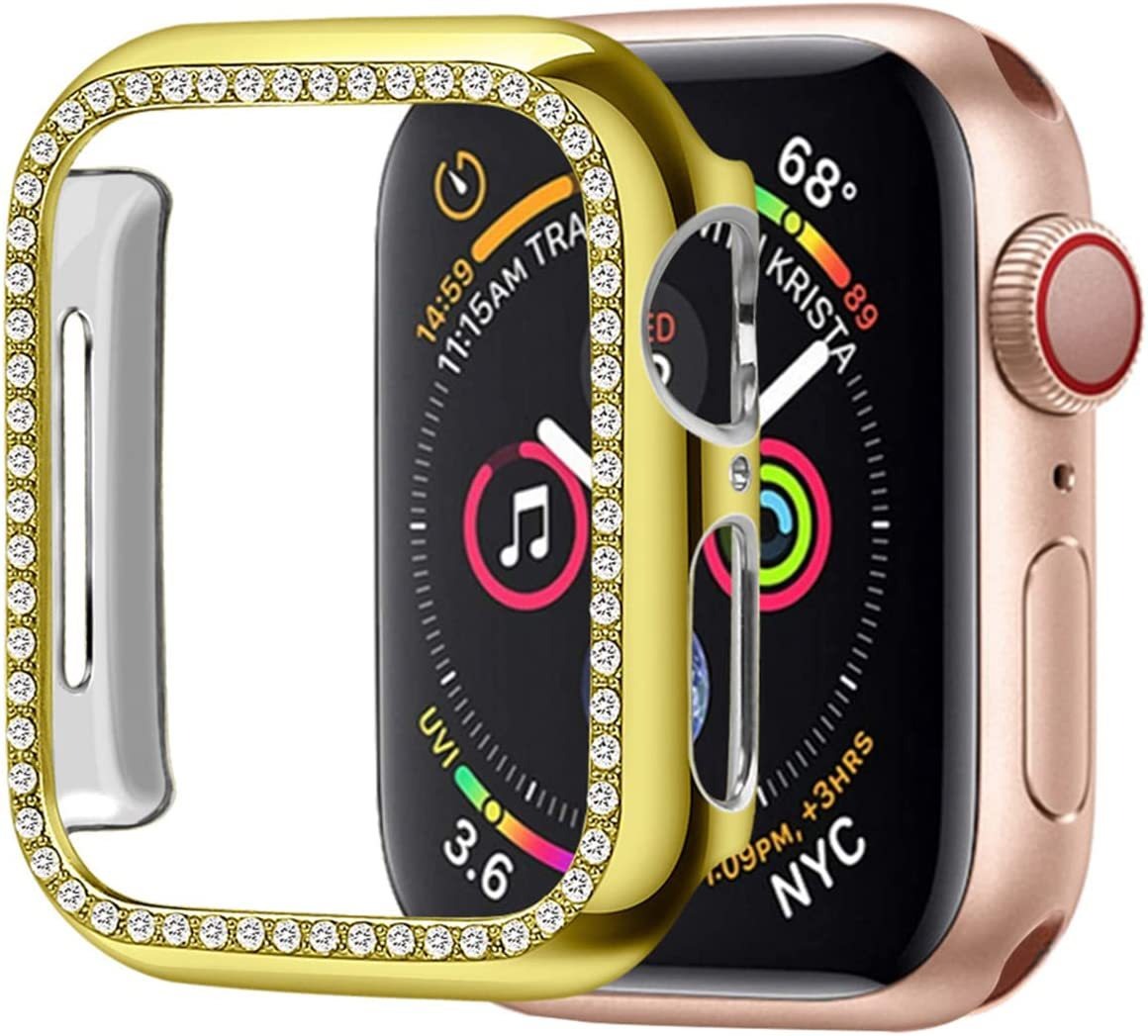 Rhinestone Apple Watch Case 41mm 45mm Bling Protection
