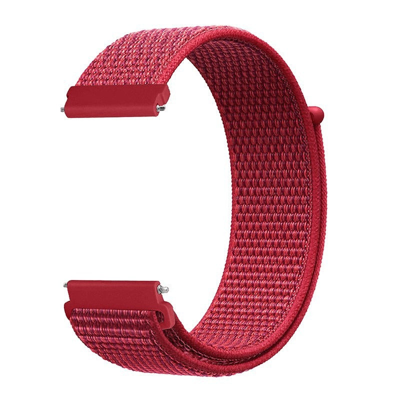Nylon Loop Watch Band 20mm 22mm in 8 Quick-Swap Colors