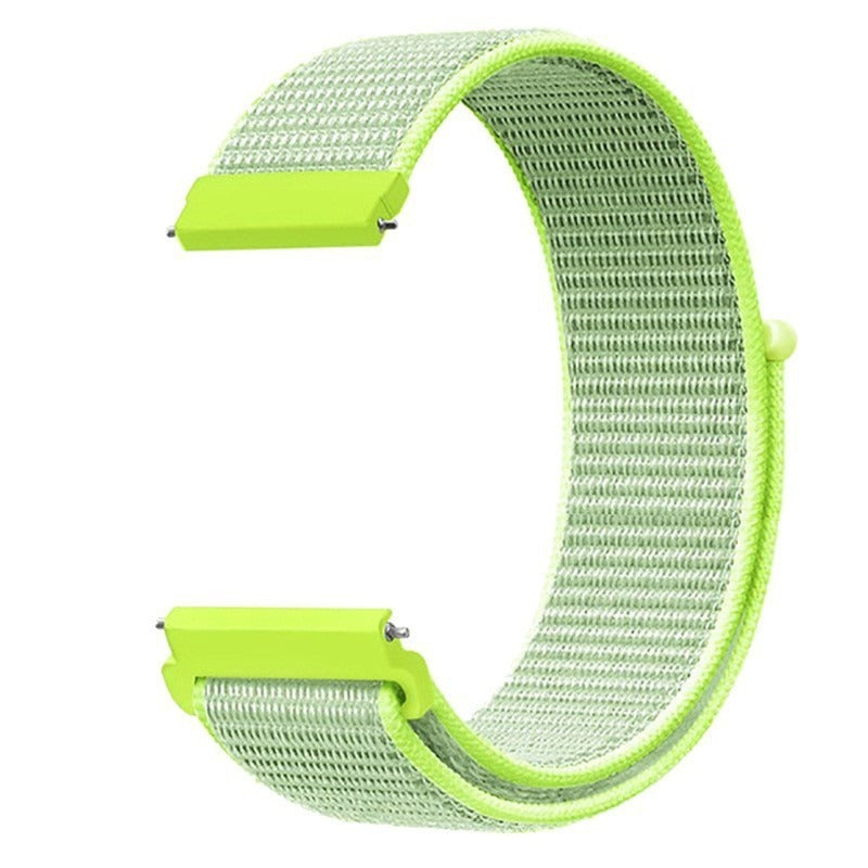 Nylon Loop Watch Band 20mm 22mm in 8 Quick-Swap Colors