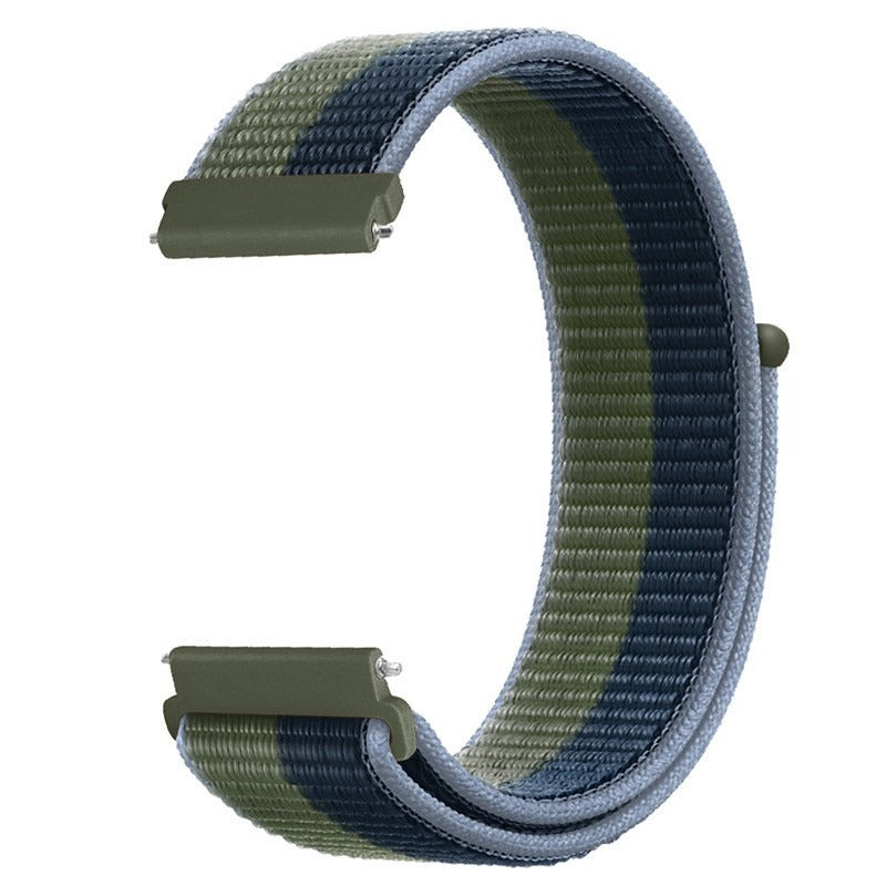 Nylon Loop Watch Band 20mm 22mm in 8 Quick-Swap Colors