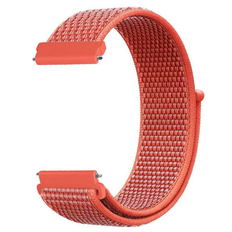 Nylon Loop Watch Band 20mm 22mm in 8 Quick-Swap Colors