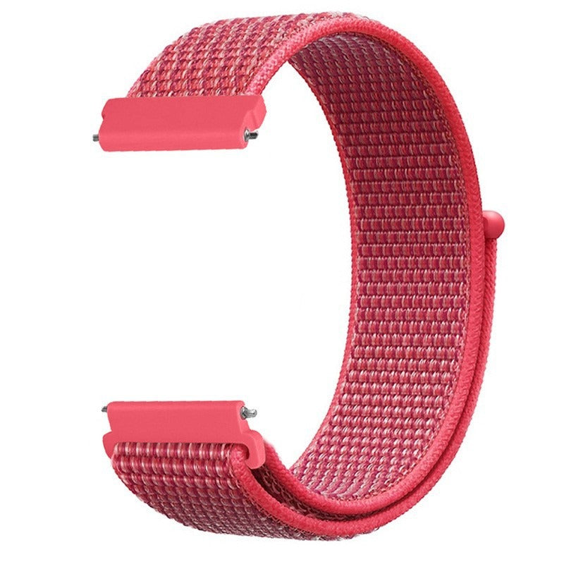 Nylon Loop Watch Band 20mm 22mm in 8 Quick-Swap Colors