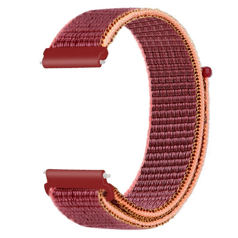 Nylon Loop Watch Band 20mm 22mm in 8 Quick-Swap Colors