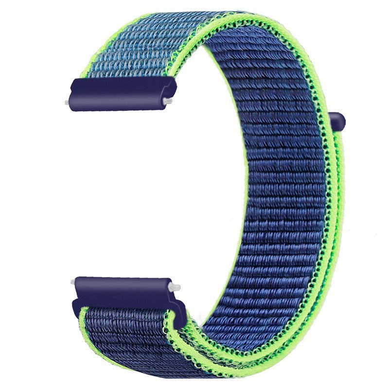 Nylon Loop Watch Band 20mm 22mm in 8 Quick-Swap Colors