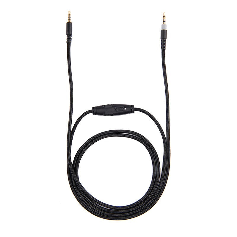 Braided Replacement Headphone Cable with Inline Control