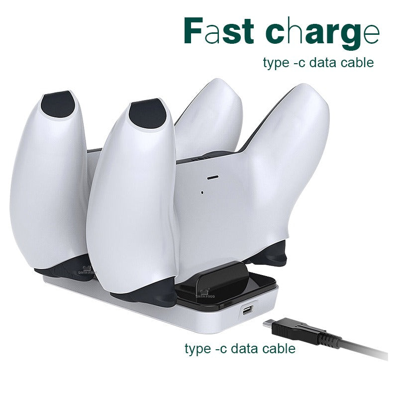 PS5 Dual Controller Charging Dock with Fast Charge
