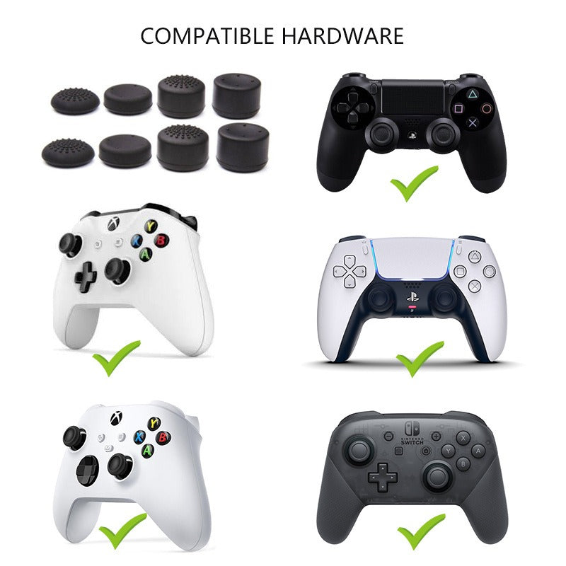 Taller Thumbstick Caps for PS5, PS4 & Xbox Controllers