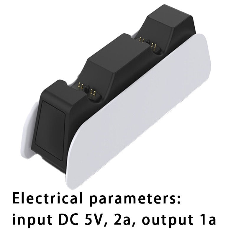 PS5 Dual Controller Charging Dock with LED Status Lights