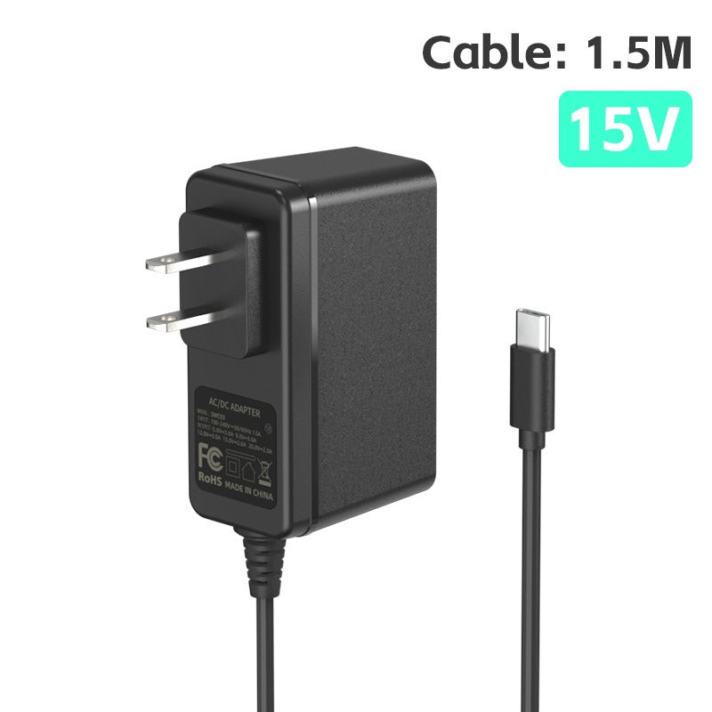 Nintendo Switch Charger 15V Fast Charging USB-C Adapter