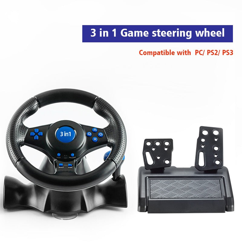 Racing Wheel with Pedals for Switch, Xbox, PS4 & PC