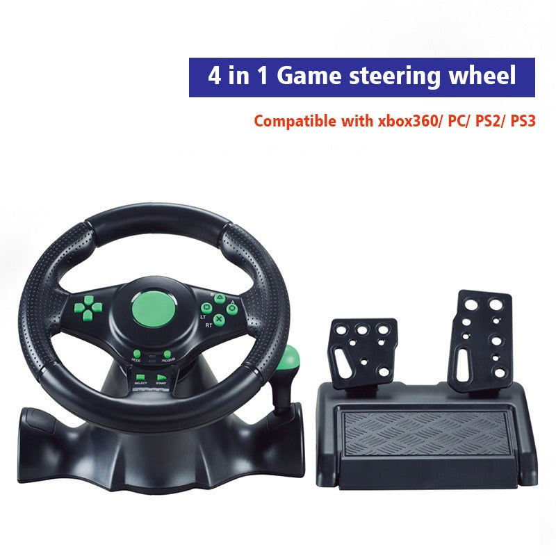 Racing Wheel with Pedals for Switch, Xbox, PS4 & PC