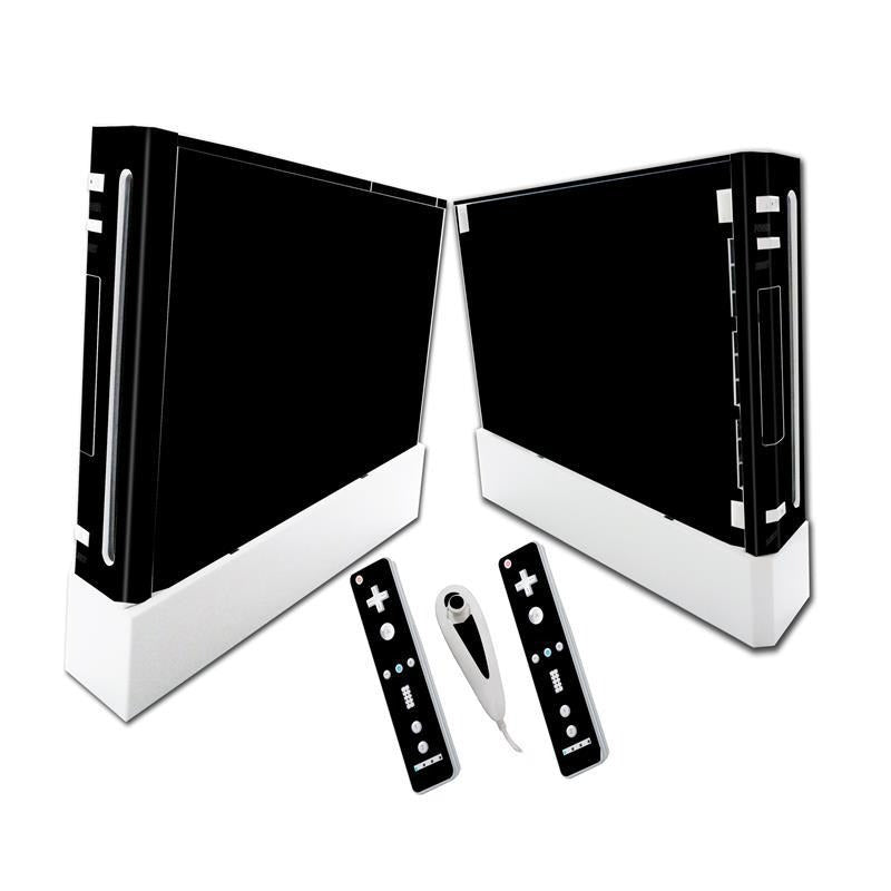 Wii Console Vinyl Skin Set with Full-Coverage Wraps