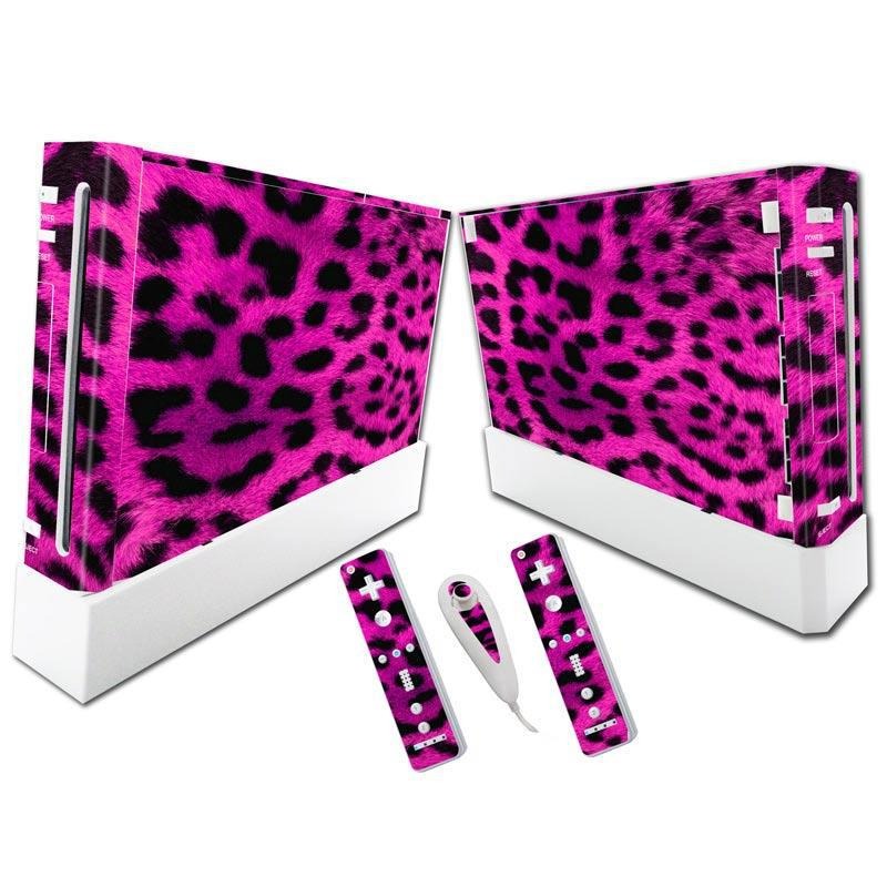 Wii Console Vinyl Skin Set with Full-Coverage Wraps