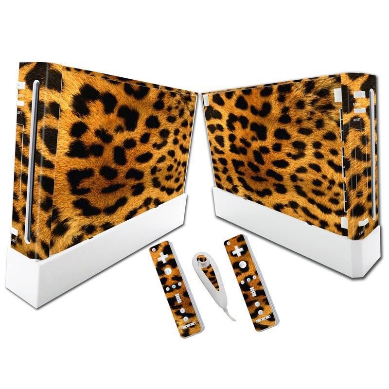 Wii Console Vinyl Skin Set with Full-Coverage Wraps