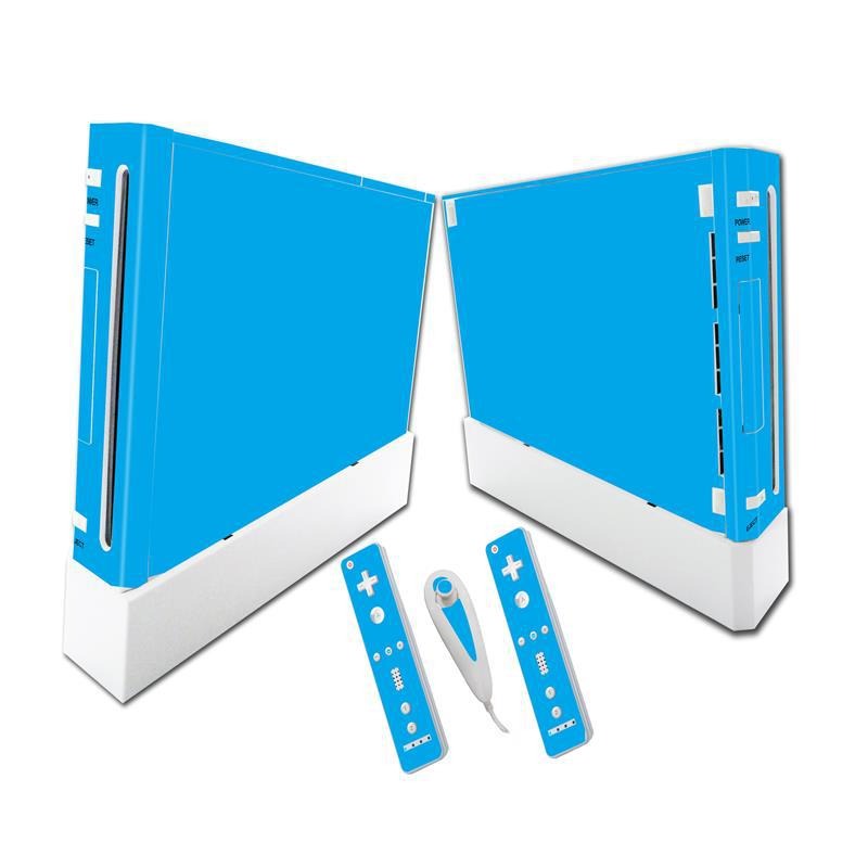 Wii Console Vinyl Skin Set with Full-Coverage Wraps
