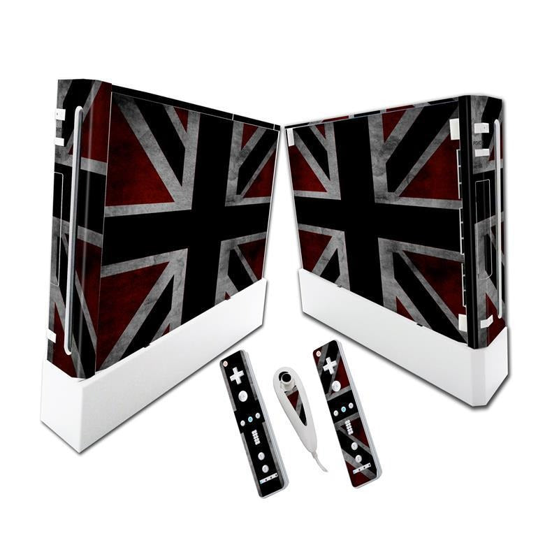 Wii Console Vinyl Skin Set with Full-Coverage Wraps