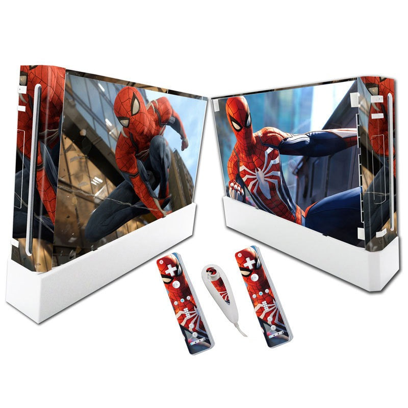 Wii Console Skin Stickers, Spider-Man & More Designs
