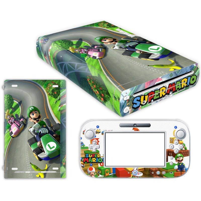 Wii U Anime Skin Sticker Set for Console and GamePad