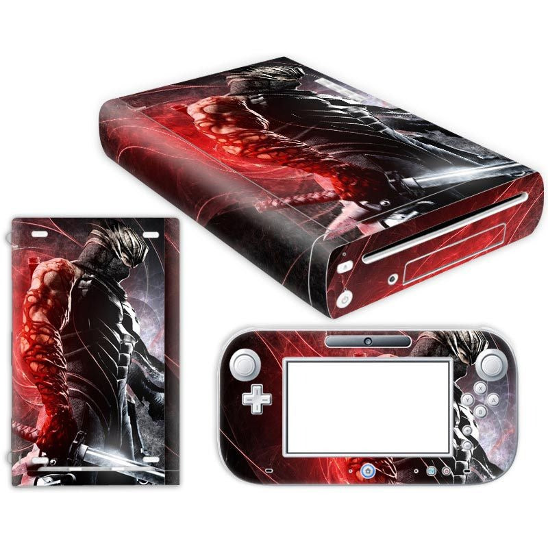 Wii U Anime Skin Sticker Set for Console and GamePad