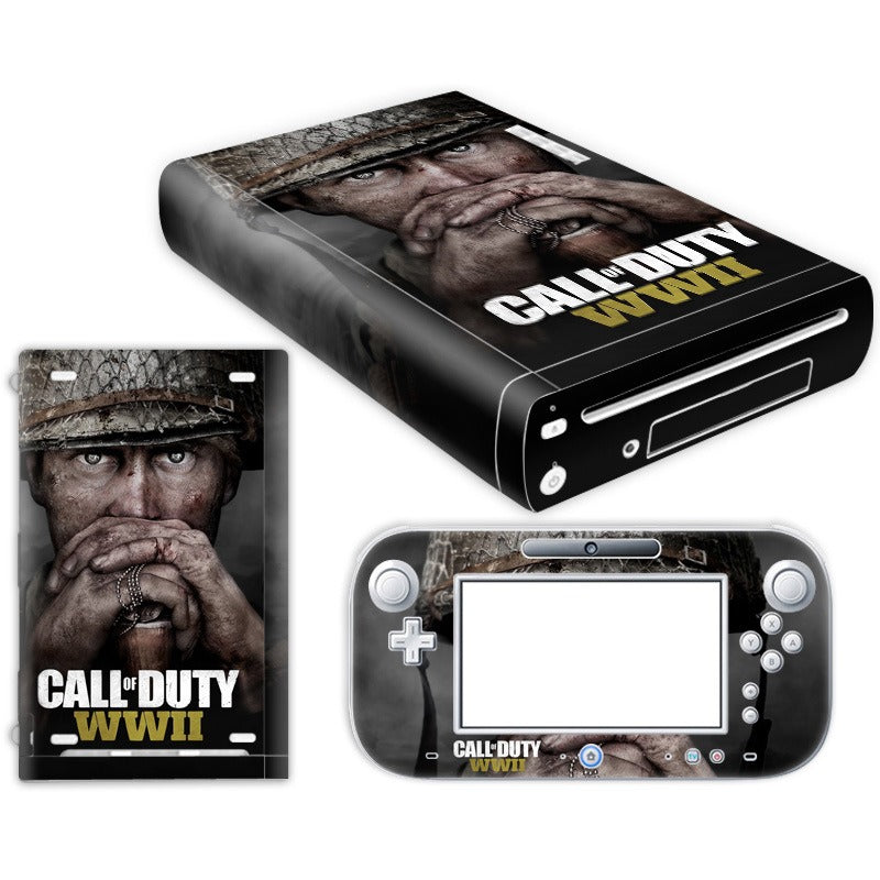 Wii U Anime Skin Sticker Set for Console and GamePad