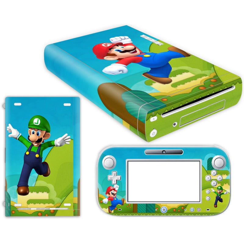 Wii U Anime Skin Sticker Set for Console and GamePad