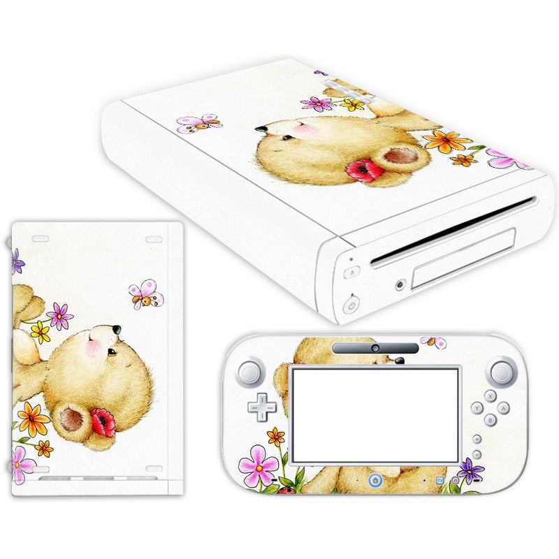 Wii U Anime Skin Sticker Set for Console and GamePad