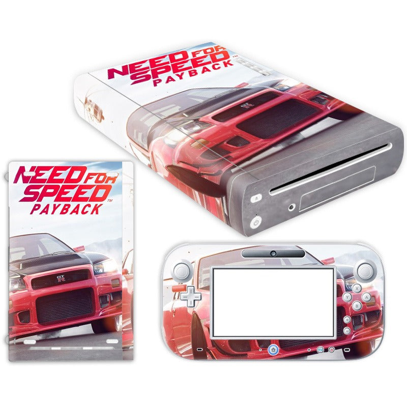 Wii U Anime Skin Sticker Set for Console and GamePad