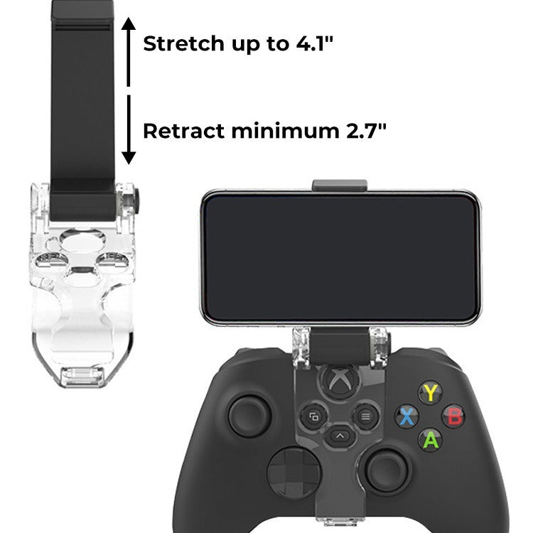 Xbox Series S/X Clip-On Phone Mount for Hands-Free Gaming