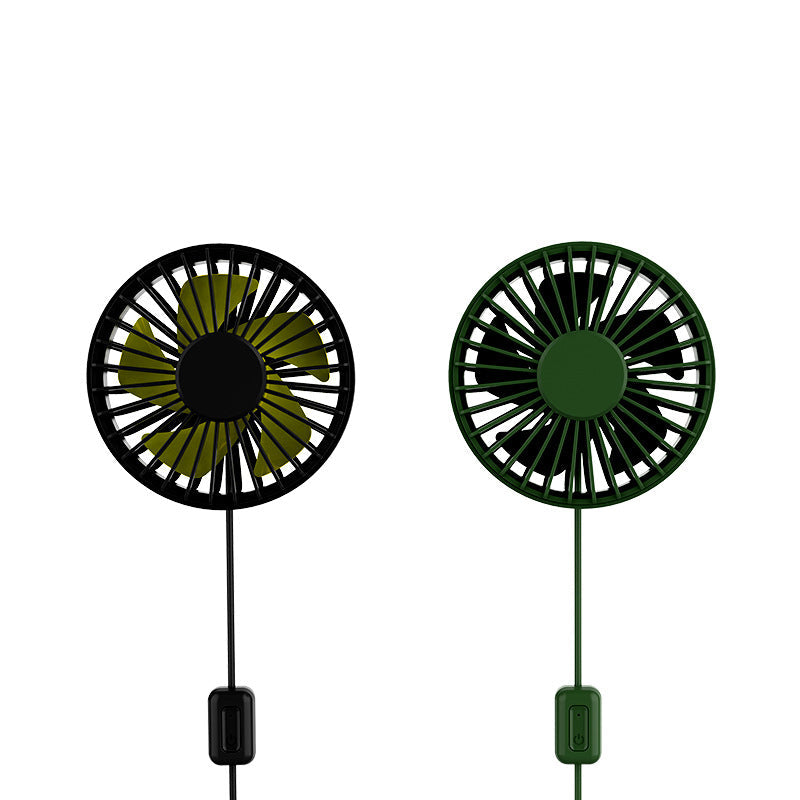 Clip-On USB Car Fan That Cools Your Seat on Hot Days