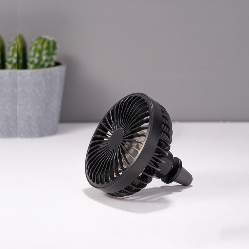 Clip-On USB Car Fan That Cools Your Seat on Hot Days